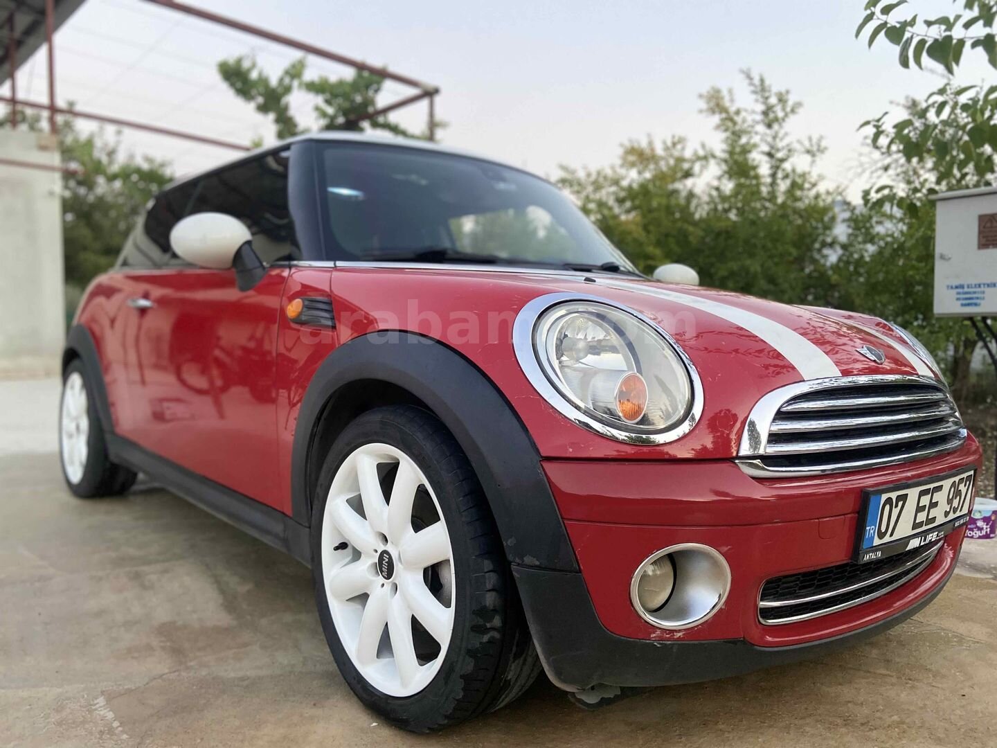 Sahibinden Mini Cooper 1.6 Türkiye Paketi 2008 Model Antalya 224.642 km Kırmızı 4