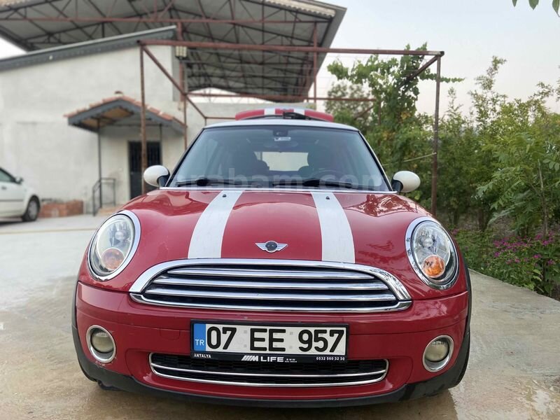 Sahibinden Mini Cooper 1.6 Türkiye Paketi 2008 Model Antalya 224.642 km Kırmızı