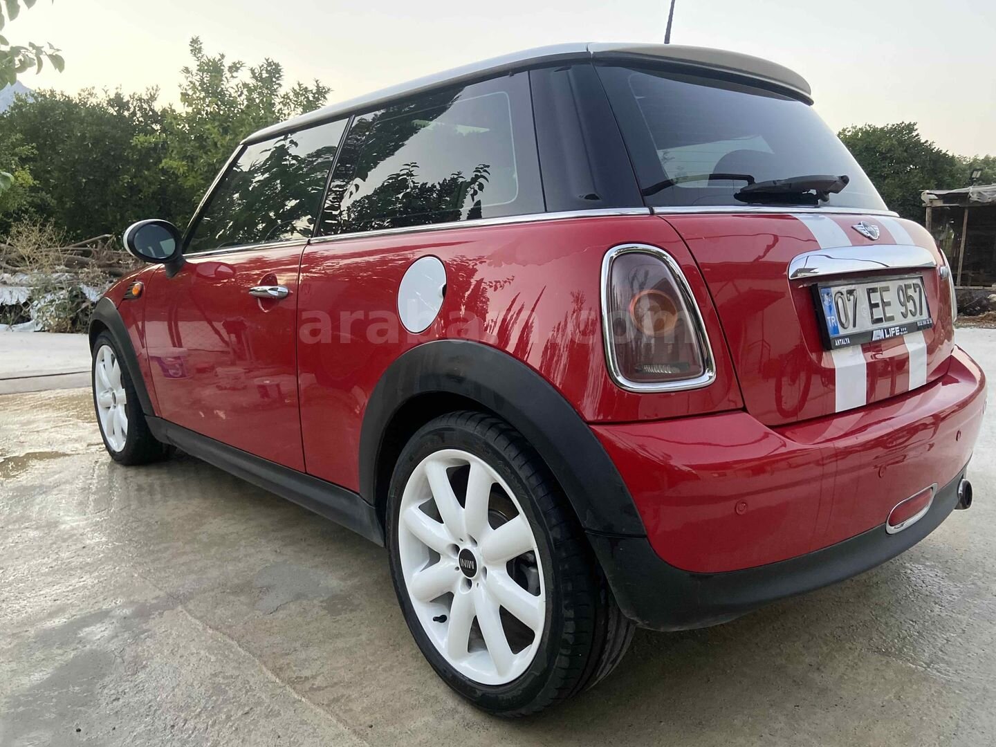 Sahibinden Mini Cooper 1.6 Türkiye Paketi 2008 Model Antalya 224.642 km Kırmızı 7