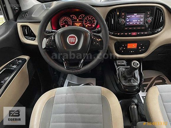EGEBİR OTO /2017 FİAT DOBLO PREMİO PLUS 1.3 MJET 90HP/BAKIMLI
