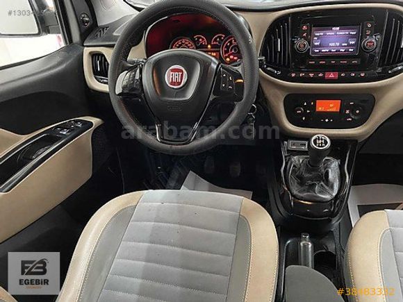 EGEBİR OTO /2017 FİAT DOBLO PREMİO PLUS 1.3 MJET 90HP/BAKIMLI