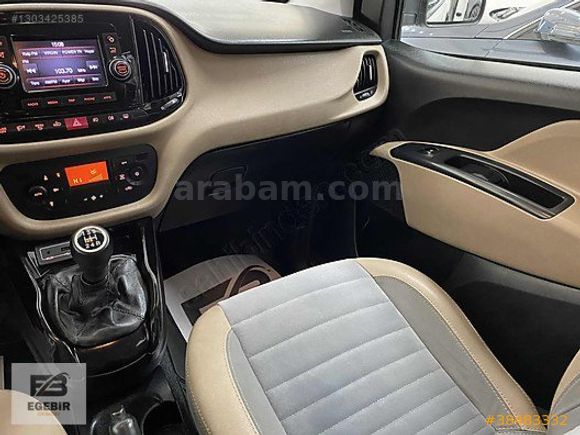 EGEBİR OTO /2017 FİAT DOBLO PREMİO PLUS 1.3 MJET 90HP/BAKIMLI