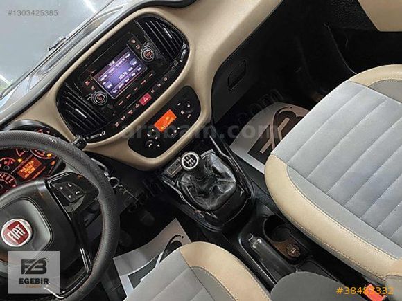 EGEBİR OTO /2017 FİAT DOBLO PREMİO PLUS 1.3 MJET 90HP/BAKIMLI