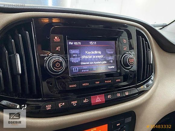 EGEBİR OTO /2017 FİAT DOBLO PREMİO PLUS 1.3 MJET 90HP/BAKIMLI