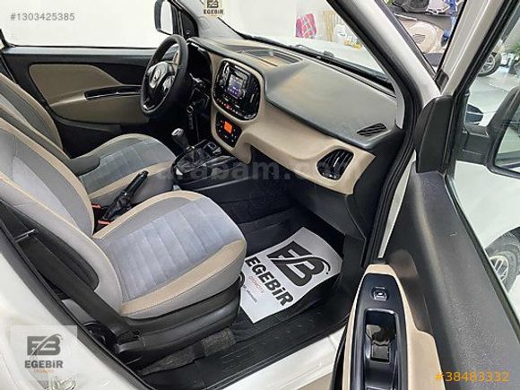 EGEBİR OTO /2017 FİAT DOBLO PREMİO PLUS 1.3 MJET 90HP/BAKIMLI