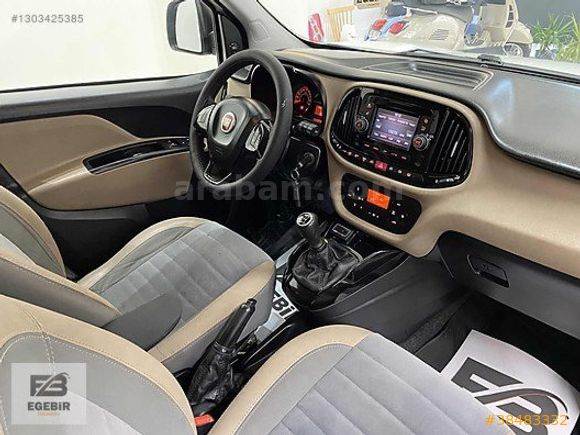 EGEBİR OTO /2017 FİAT DOBLO PREMİO PLUS 1.3 MJET 90HP/BAKIMLI