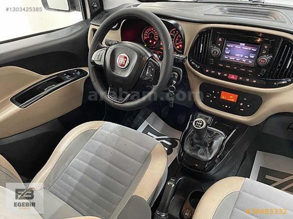 EGEBİR OTO /2017 FİAT DOBLO PREMİO PLUS 1.3 MJET 90HP/BAKIMLI