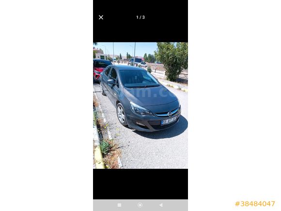 Sahibinden Opel Astra 1.6 Edition 2014 Model  125.000 km Füme