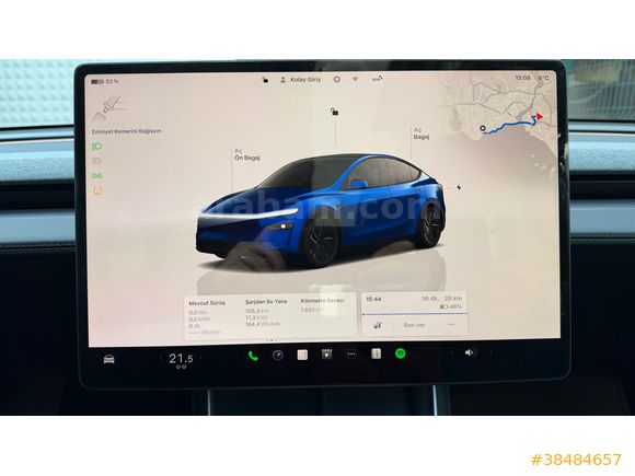 İlk Sahibi Doktordan Tesla Model Y Standart Range 2025 Model EAP