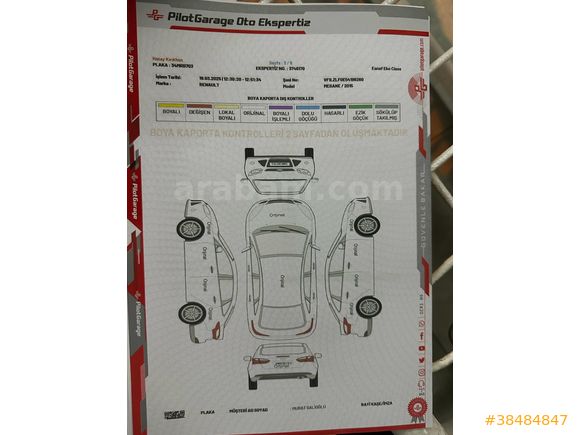 Sahibinden Renault Fluence 1.5 dCi Touch 2015 Model