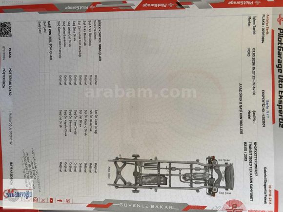 2013 MODEL FORD TRANSİT 350 ED ÇİFT TEKER FRİGO KAMYONET