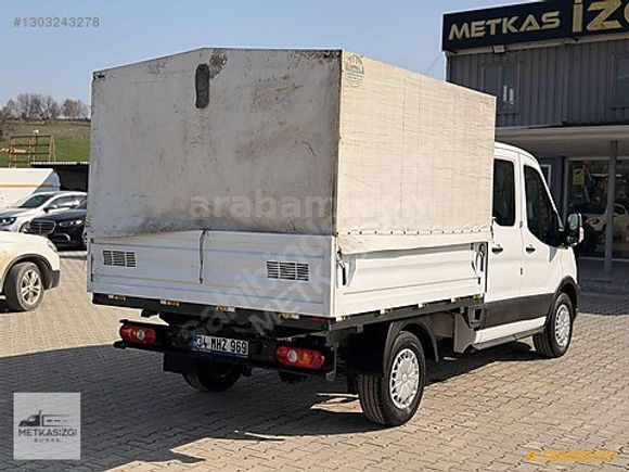 İZGİ'DEN 2024 MD.40 BİN KM'DE TRANSİT 350M ÇİFTKABİN FULL PAKET