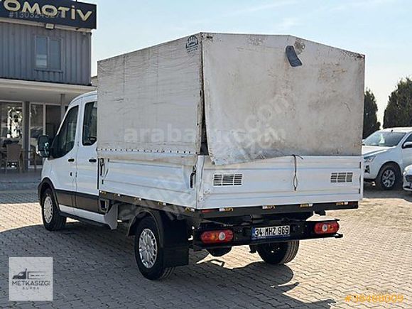 İZGİ'DEN 2024 MD.40 BİN KM'DE TRANSİT 350M ÇİFTKABİN FULL PAKET