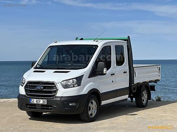 2023 MODEL 58.000 KM' DE HATASIZ FORD TRANSİT 350 M ÇİFT KABİN