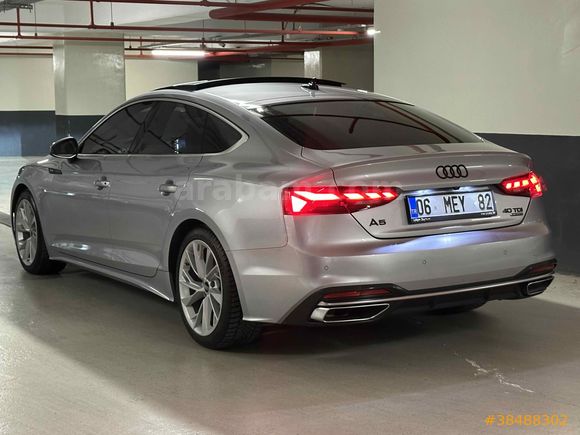 Sahibinden Audi A5 Sportback 2.0 TDI Quattro Advanced 2020 Model  107.000 km Gri (Gümüş)