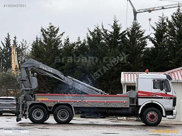 NEŞELİ İSTANBUL-1997 MODEL MERCEDES 2521+6 TONLUK VİNÇ