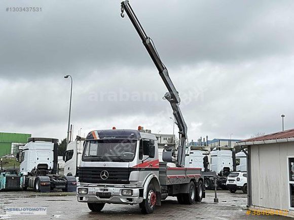 NEŞELİ İSTANBUL-1997 MODEL MERCEDES 2521+6 TONLUK VİNÇ