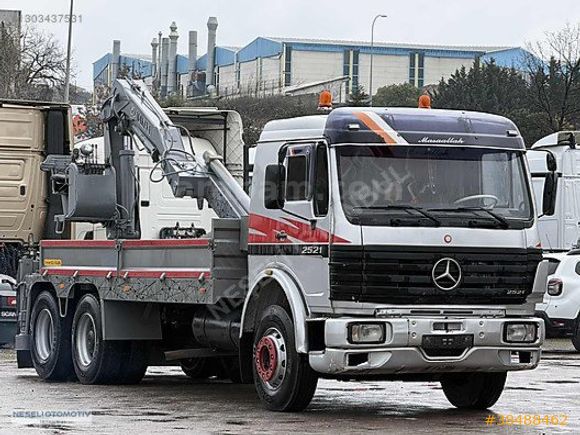 NEŞELİ İSTANBUL-1997 MODEL MERCEDES 2521+6 TONLUK VİNÇ