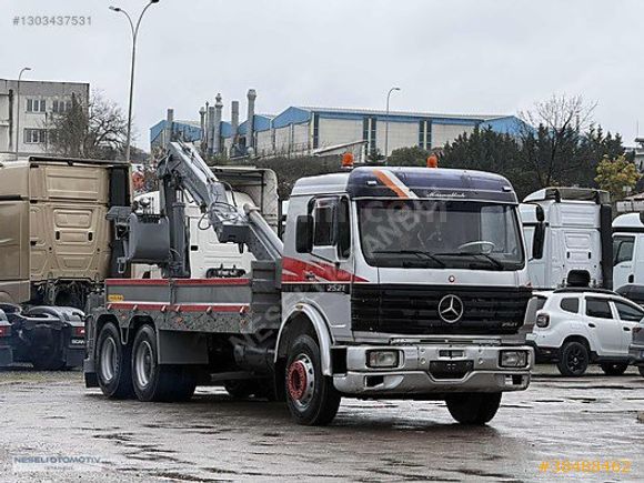 NEŞELİ İSTANBUL-1997 MODEL MERCEDES 2521+6 TONLUK VİNÇ