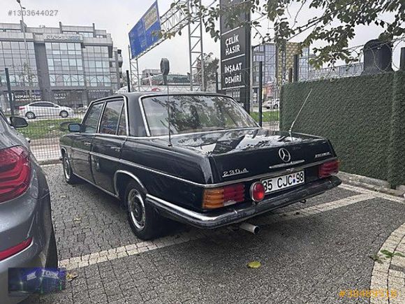 1974 Mercedes-Benz 230.4 w115 OTOMATİK VİTES