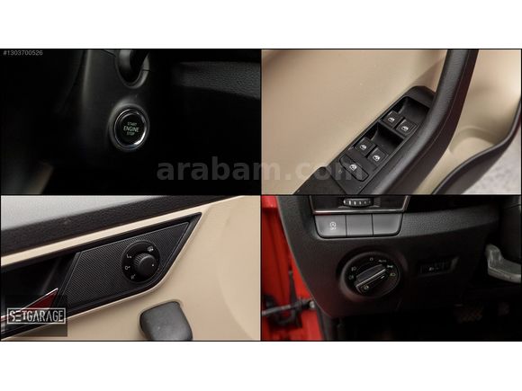 2018 SCODA FABİA COMBİ STYLE 1.0 TSİ BOYASIZ SERVİS BAKIMLI