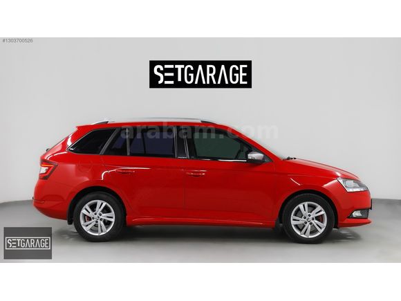 2018 SCODA FABİA COMBİ STYLE 1.0 TSİ BOYASIZ SERVİS BAKIMLI