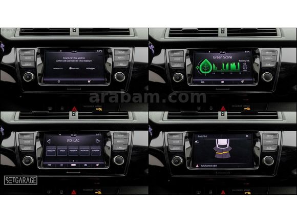 2018 SCODA FABİA COMBİ STYLE 1.0 TSİ BOYASIZ SERVİS BAKIMLI