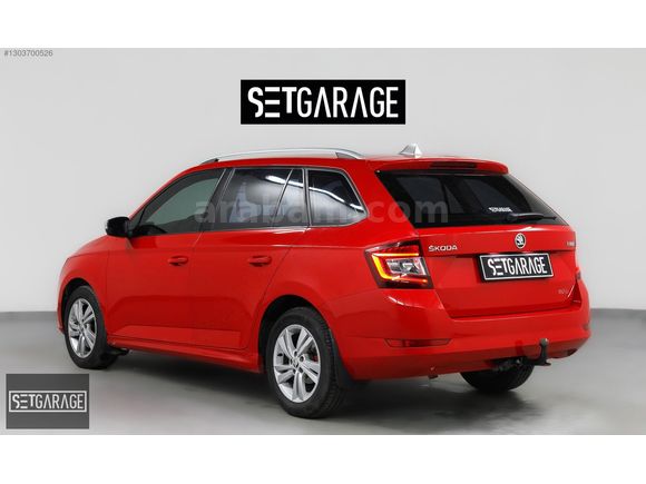 2018 SCODA FABİA COMBİ STYLE 1.0 TSİ BOYASIZ SERVİS BAKIMLI