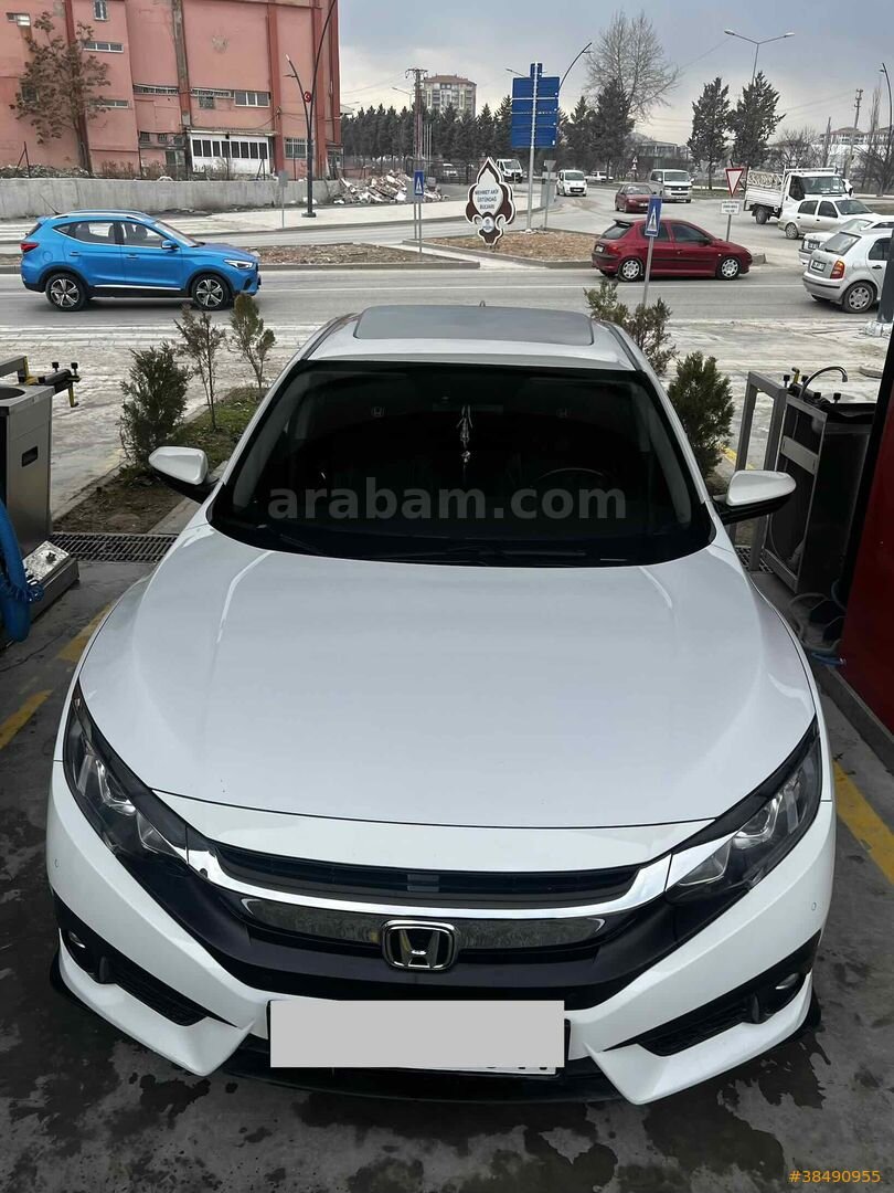 Sahibinden Honda Civic 1.6i DTEC Elegance 2018 Model Malatya 67.000 km Beyaz 5