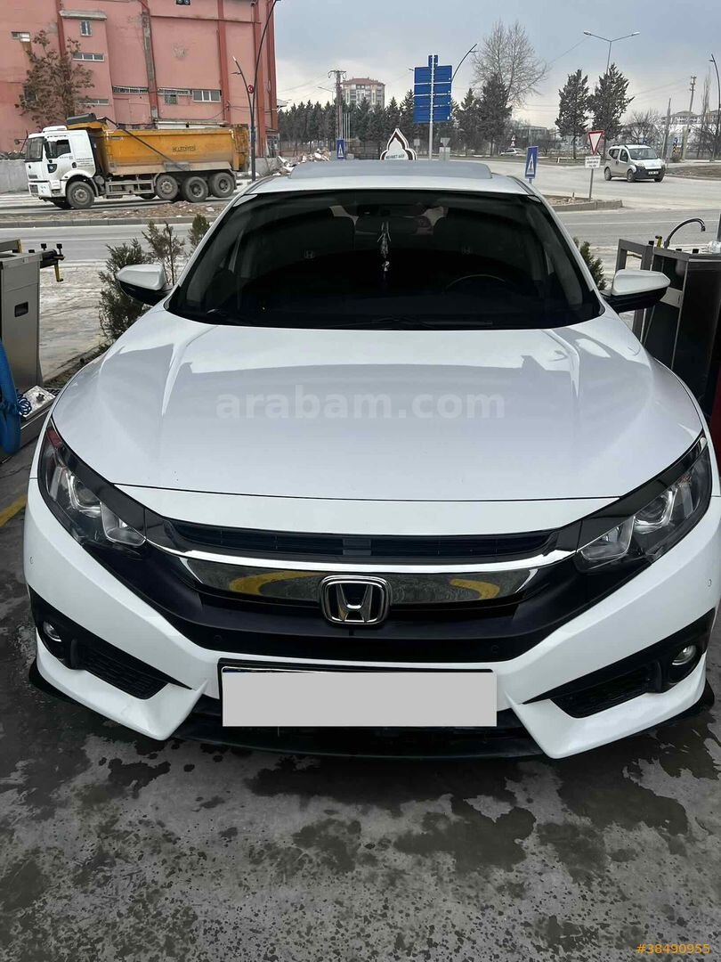 Sahibinden Honda Civic 1.6i DTEC Elegance 2018 Model Malatya 67.000 km Beyaz 1