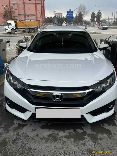 Sahibinden Honda Civic 1.6i DTEC Elegance 2018 Model Malatya 67.000 km Beyaz