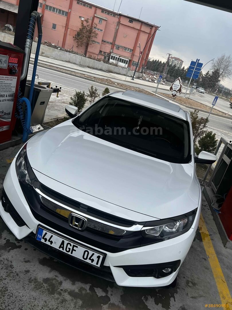 Sahibinden Honda Civic 1.6i DTEC Elegance 2018 Model Malatya 67.000 km Beyaz 4
