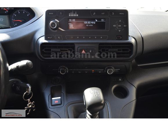 EKSPRES PLAZA'DAN 2021 PEUGEOT PARTNER 1.5 BLUEHDI COMFORT