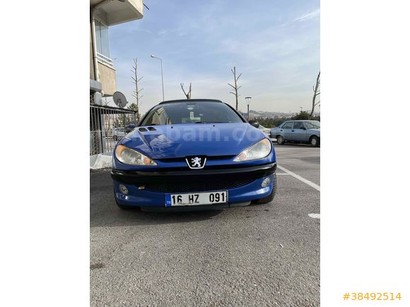 Sahibinden Peugeot 206 1.6 XT 2001 Model 