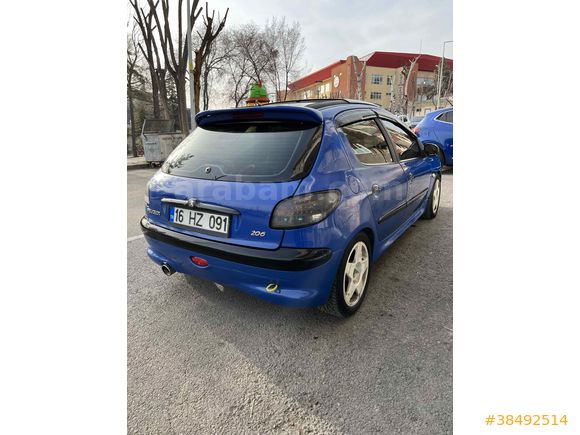 Sahibinden Peugeot 206 1.6 XT 2001 Model 