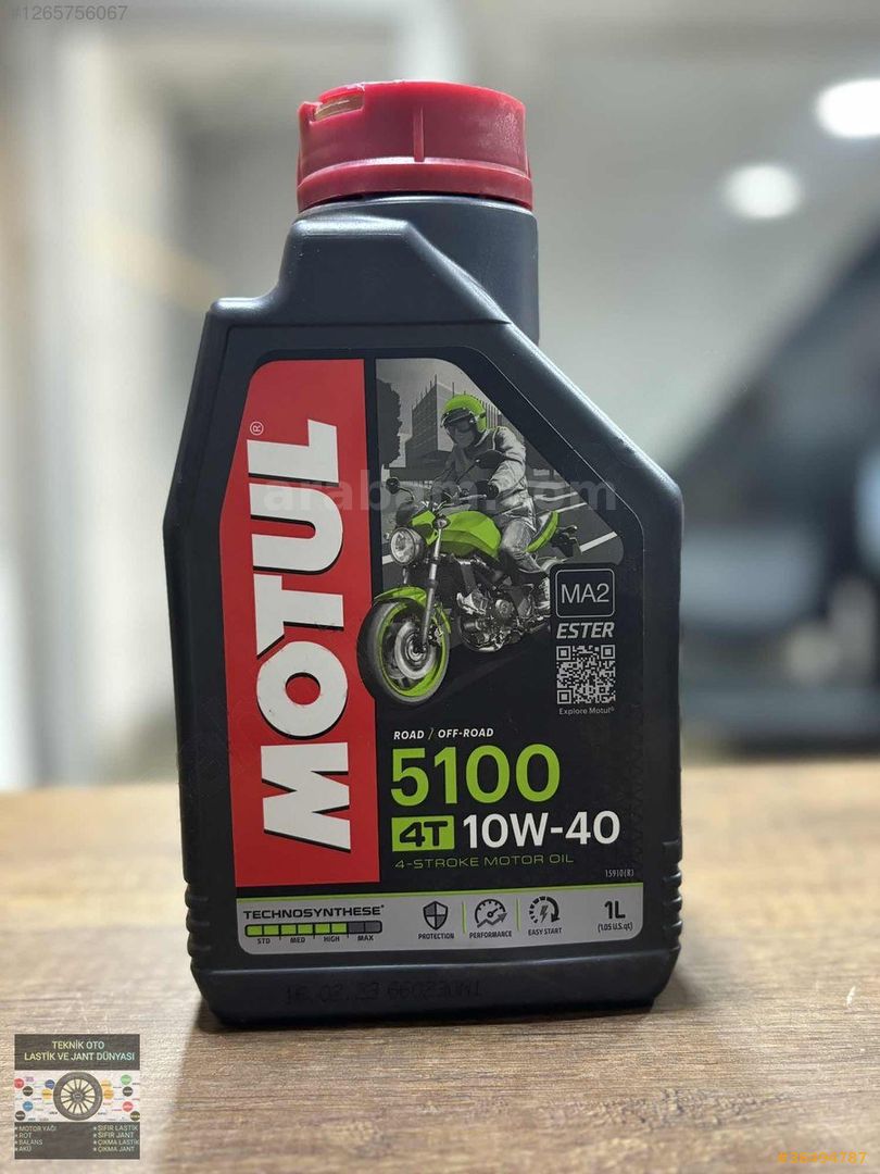 MOTUL 5100 10W-40 -TEKNİK OTO LASTİK YEMEN USTA