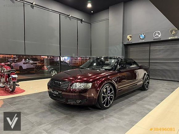 -VALDEN- AUDİ A4 CABRİO 3.0 ATMOSFERİK V6 250HP 4 KOLTUK ISITMA