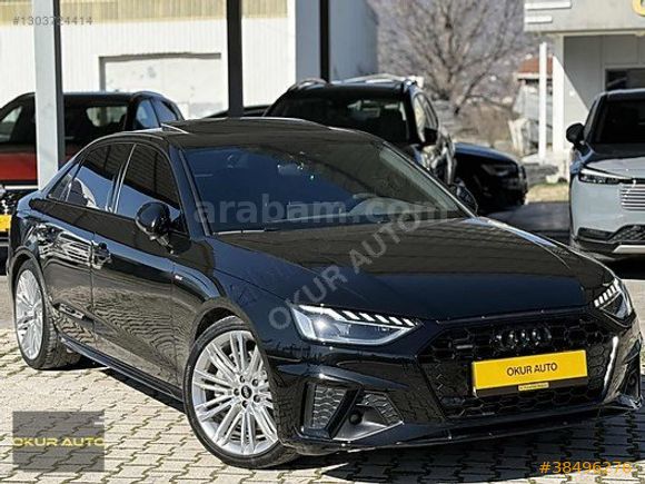 2024 BOYASIZ AUDİ A4 S LİNE BLACK EDİTİON QUATTRO 30 BIN KM