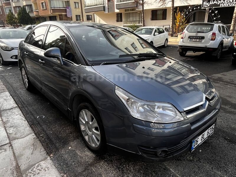 Galeriden Citroen C4 1.6 HDi SX PK 2008 Model Ankara 195.000 km Gri