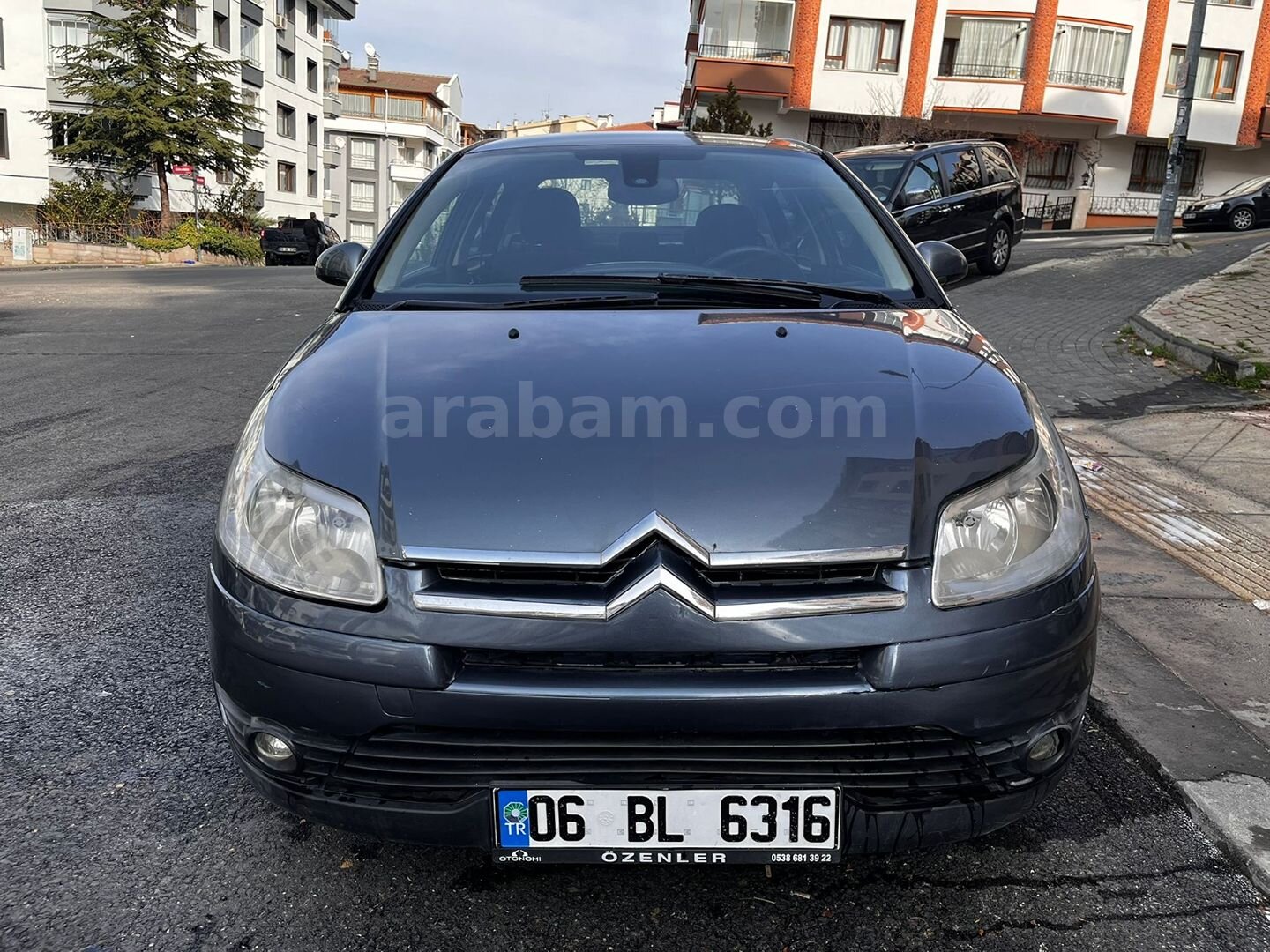 Galeriden Citroen C4 1.6 HDi SX PK 2008 Model Ankara 195.000 km Gri 2