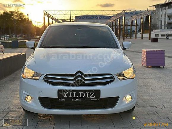 YILDIZ OTO GALERİDEN 2016 CITROEN C ELYESSE 1.6HDI