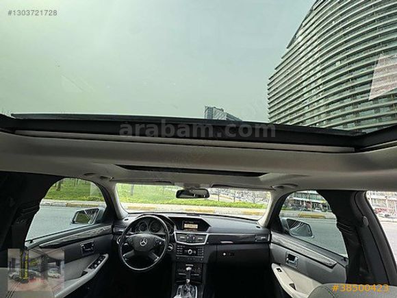 MERCEDES E 200 CDI CAM TAVANLI KREDİYE UYGUN!!!