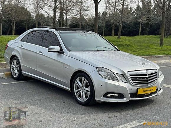 MERCEDES E 200 CDI CAM TAVANLI KREDİYE UYGUN!!!