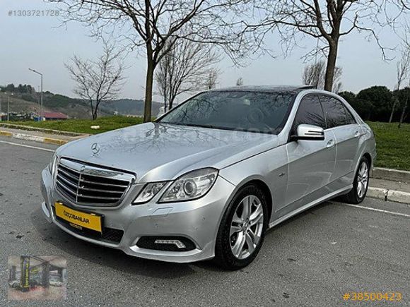 MERCEDES E 200 CDI CAM TAVANLI KREDİYE UYGUN!!!