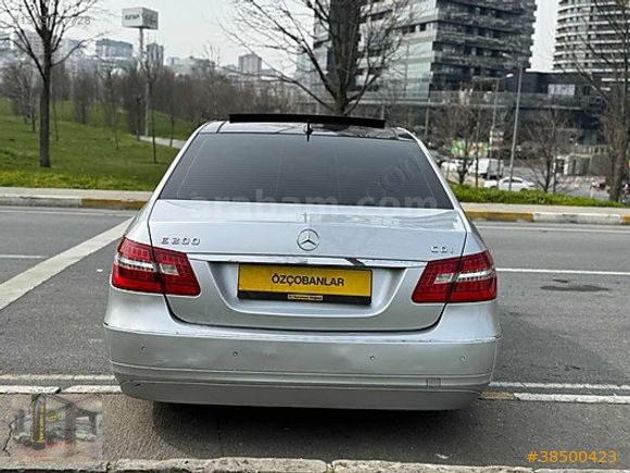 MERCEDES E 200 CDI CAM TAVANLI KREDİYE UYGUN!!!