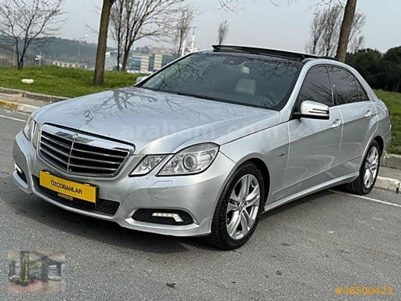 MERCEDES E 200 CDI CAM TAVANLI KREDİYE UYGUN!!!