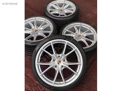 ORJİNAL PORSCHE 991 CARRERA 4S MAKYAJLI KASA JANT LASTİK TAKIMI
