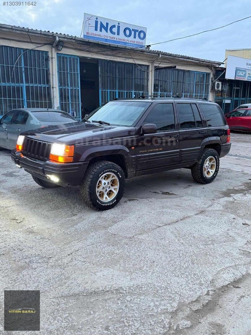 1998 JEEP CHEROKEE 5.2 OTOMATİK TEMİZ MASRAFSIZ 236 BİN KM 1