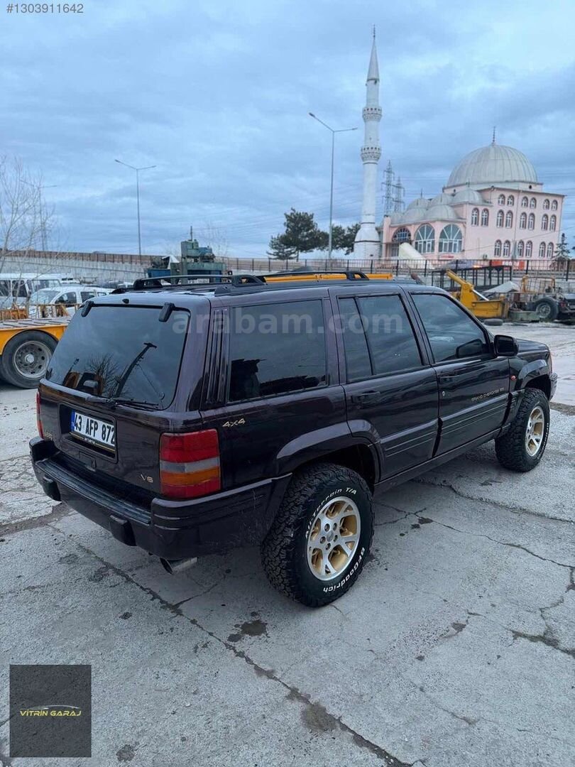 1998 JEEP CHEROKEE 5.2 OTOMATİK TEMİZ MASRAFSIZ 236 BİN KM 6