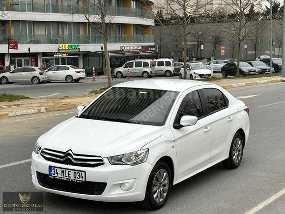 2015 MODEL 1.6 HDİ MASRAFSIZ C ELYSEE VADE TAKAS SEÇENEKLİ.